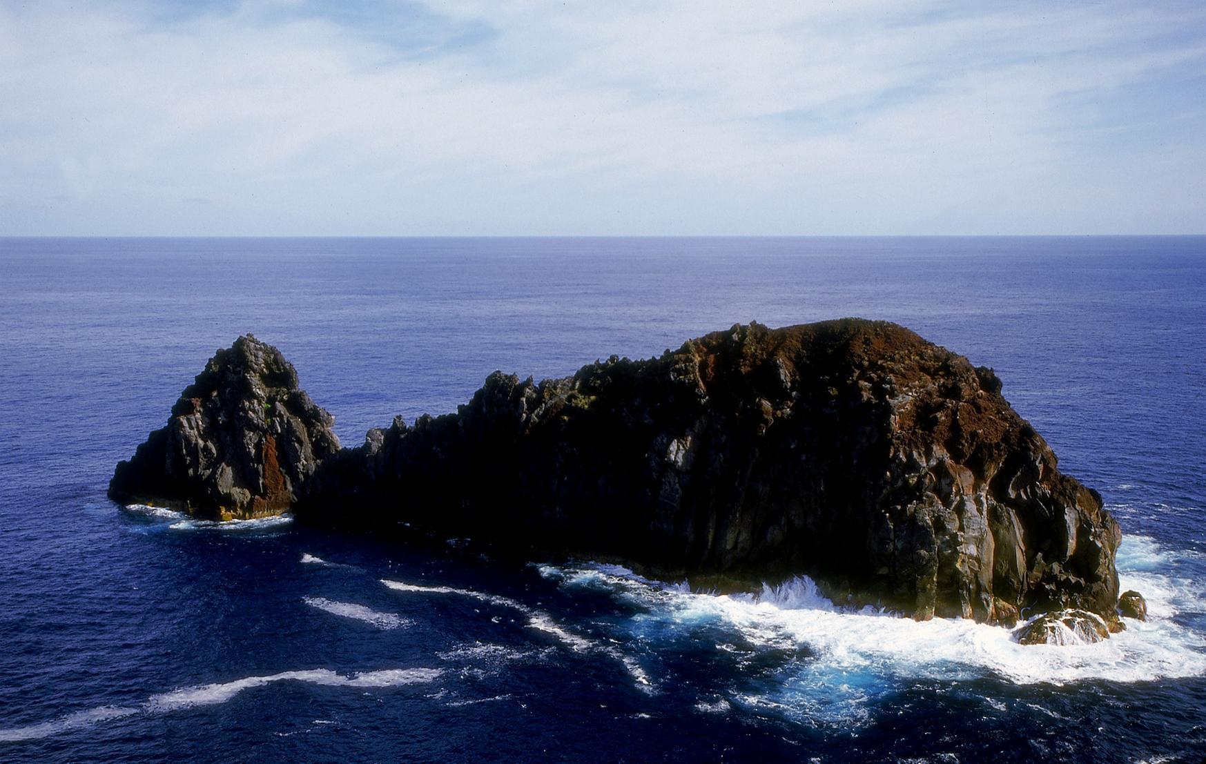 Landscape of Graciosa Island communities and countryside