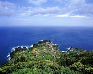 Sao Jorge island landscape. Photo by Associacao de turismo dos acores