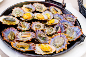  Lapas or Limpets a typical food in Flores Island in the Azores