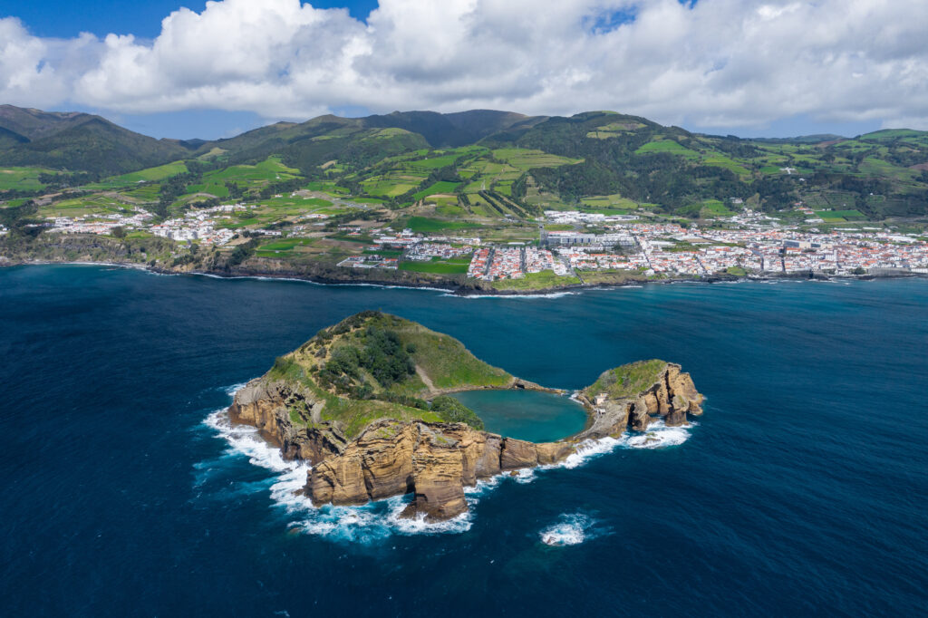 Vila Franca do Campo Islet in São Miguel Island in the Azores