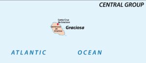 graciosa island map