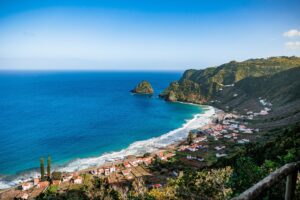 santa maria, azores view 