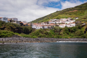 Vila do Corvo in the corvo island, azores