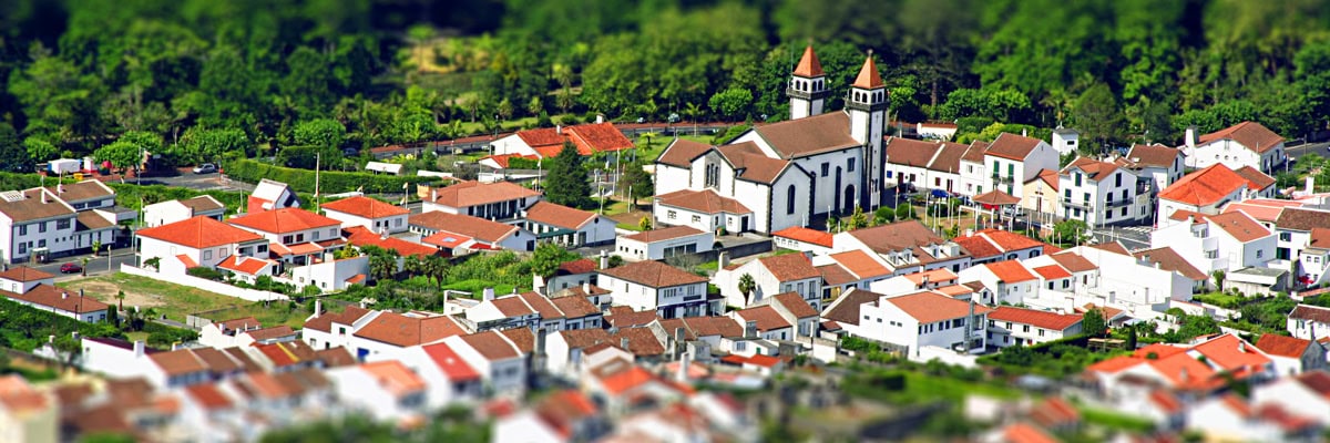 Ribeira Grande city - S. Miguel - Azores