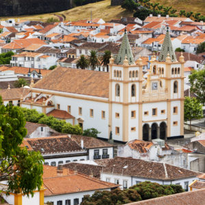 Angra do Heroismo Cathedral - Terceira Azores Portugal