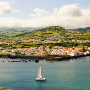 faial horta bay azores