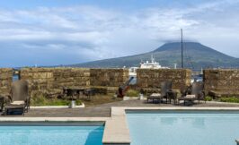 Pico island view - Pousada Forte da Horta - Faial