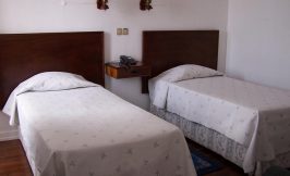 residencial sao miguel hotel azores portugal bed room twin beds double