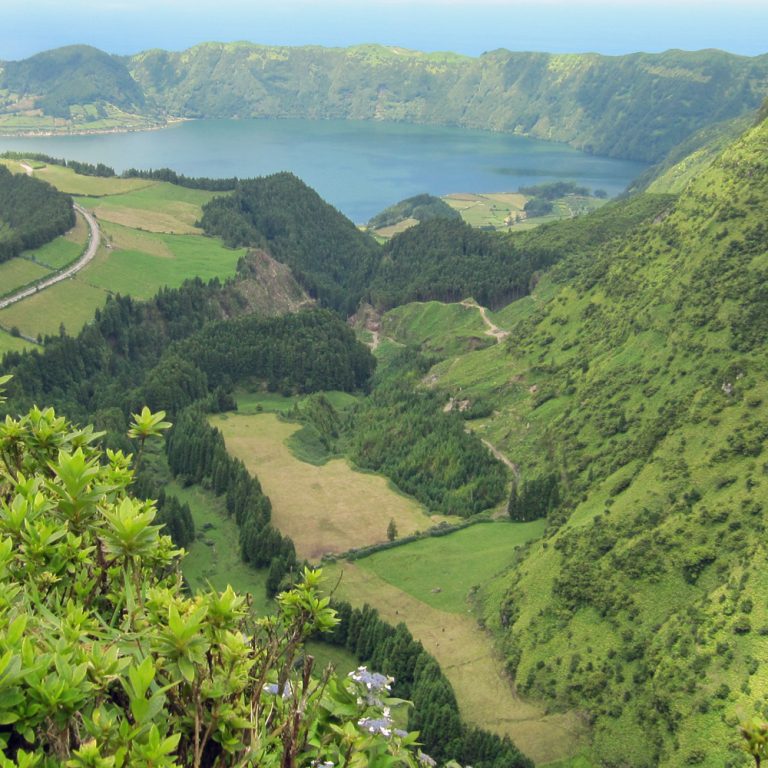 Sete Cidades and surroundings - Sao Miguel Azores Portugal