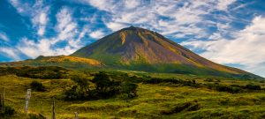 View of Pico mountain - Pico Azores Portugal
