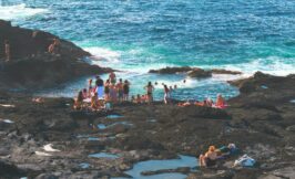 Piscinas Naturais Caneiros, Rua dos Moínhos, Mosteiros, Azores, Portugal